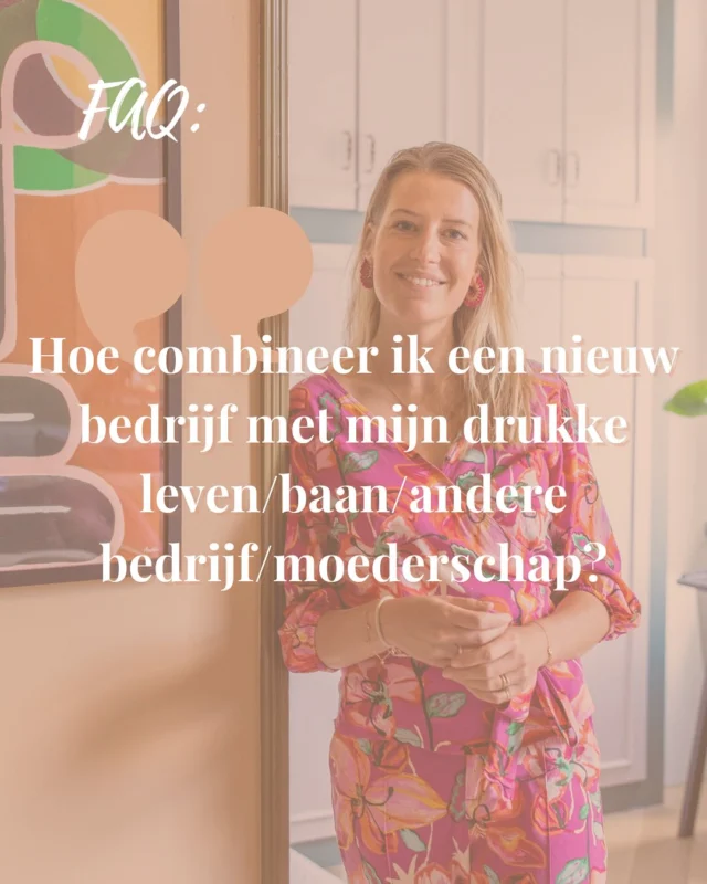 We zijn allemaal druk. Hierom heb ik een hele module aan focus gewijd in mijn training Bouw een Bloeiend Bedrijf. 

Maar wie weet helpt deze mini tip je voor nu al.⁠
⁠
Ook een ondernemersvraag die je beantwoord wil hebben? Stuur me een DM. 🙌